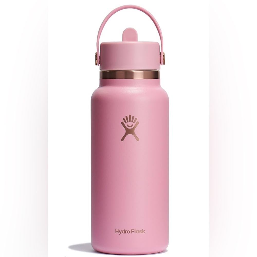 Hydro Flask Whole Foods Market Special Edit. Primrose Gold straw lid flip strawm